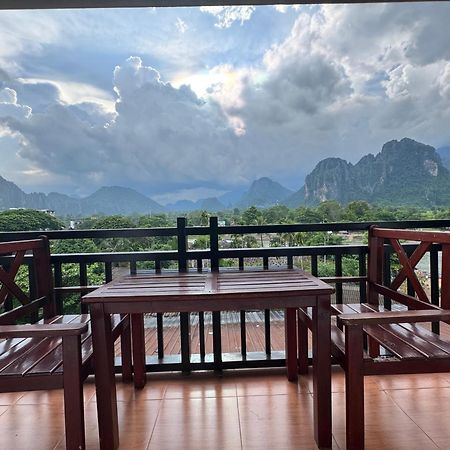 Vang Vieng Santara Backpackers Hostel Eksteriør bilde